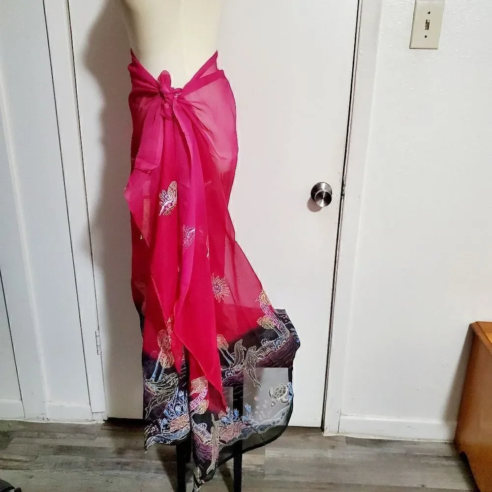 Lima Limon Indan Inspired Swimm Cover Up